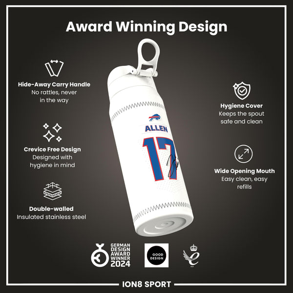 NFL x ION8, Inox isotherme, GameDay Series, Allen Bills, 750 ml