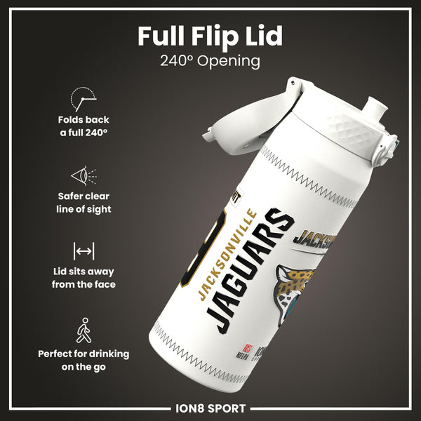 NFL x ION8, Inox isotherme, GameDay Series, Zammit Jaguars, 750 ml