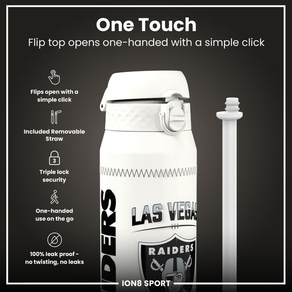 NFL x ION8, Inox isotherme, GameDay Series, Crosby Raiders, 750 ml