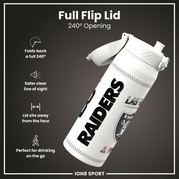 NFL x ION8, Inox isotherme, GameDay Series, Crosby Raiders, 750 ml
