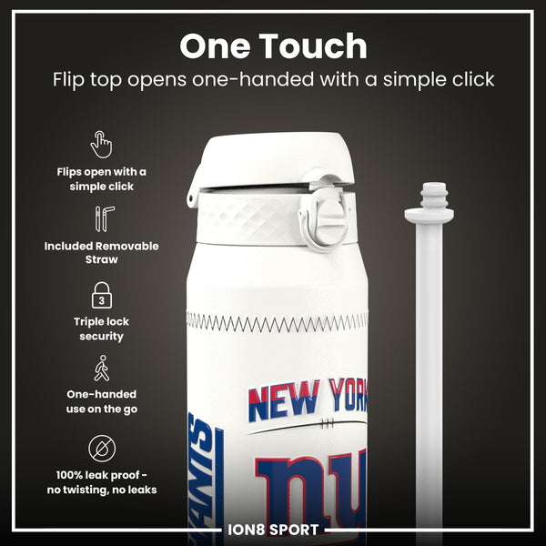 NFL x ION8, Inox isotherme, GameDay Series, Nabers Giants, 750 ml