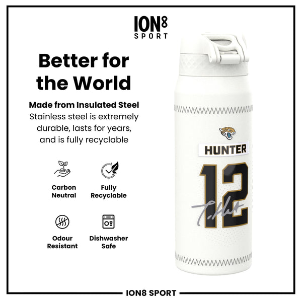 NFL x ION8, Inox isotherme, GameDay Series, Hunter Jaguars, 750 ml