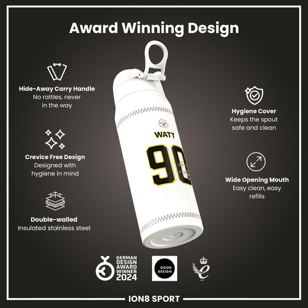 NFL x ION8, Inox isotherme, GameDay Series, Watt Steelers, 750 ml