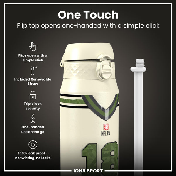 NFL x ION8, Inox isotherme, Icon Series, Caleb Williams, 750 ml