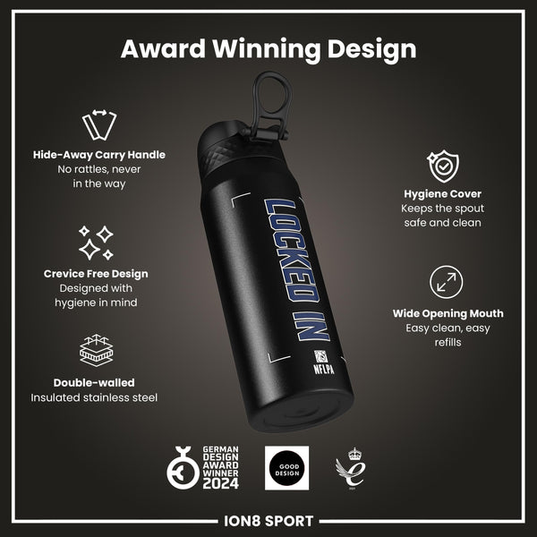 NFL x ION8, Inox isotherme, Locked In Series, Dak Prescott, 750 ml