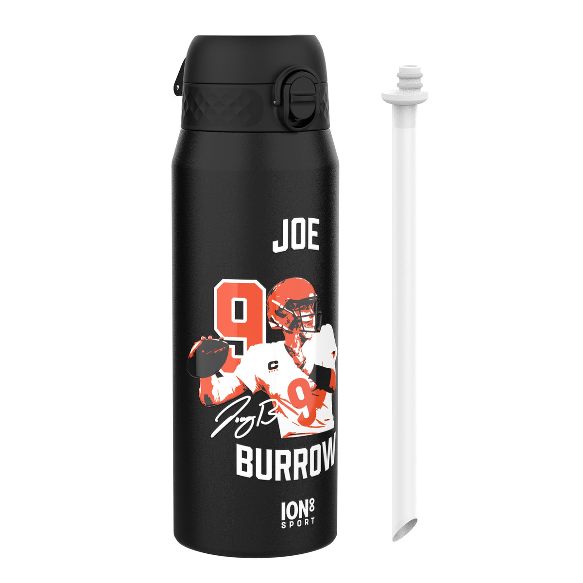 NFL x ION8, Inox isotherme, Locked In Series, Joe Burrow, 750 ml