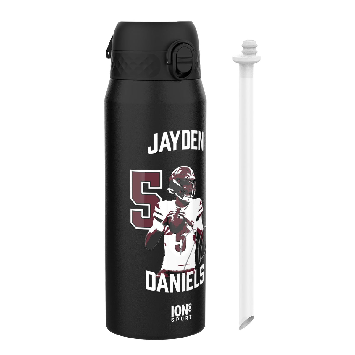 NFL x ION8, Inox isotherme, Locked In Series, Jayden Daniels, 750 ml