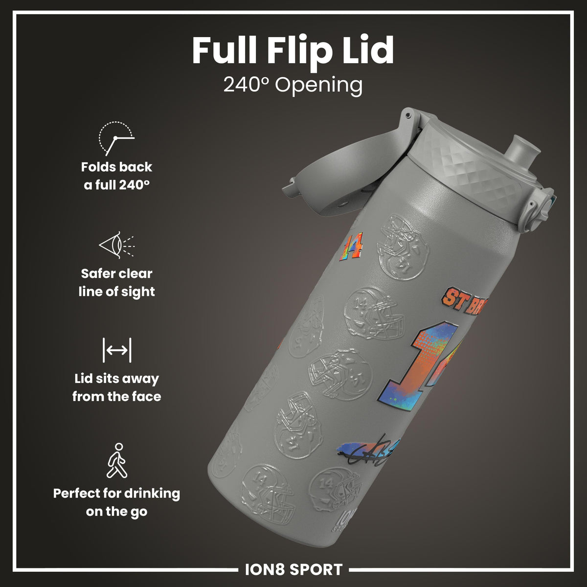 NFL x ION8, Inox isotherme, Signature Series, Amon-Ra, 750 ml