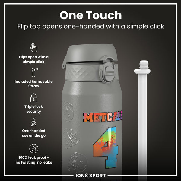 NFL x ION8, Inox isotherme, Signature Series, DK Metcalf, 750 ml