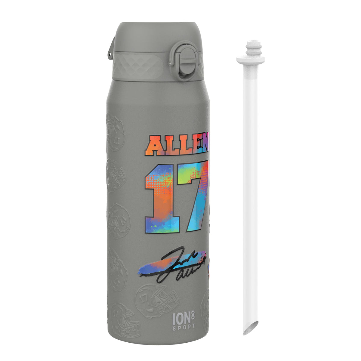 NFL x ION8, Inox isotherme, Signature Series, Josh Allen, 750 ml