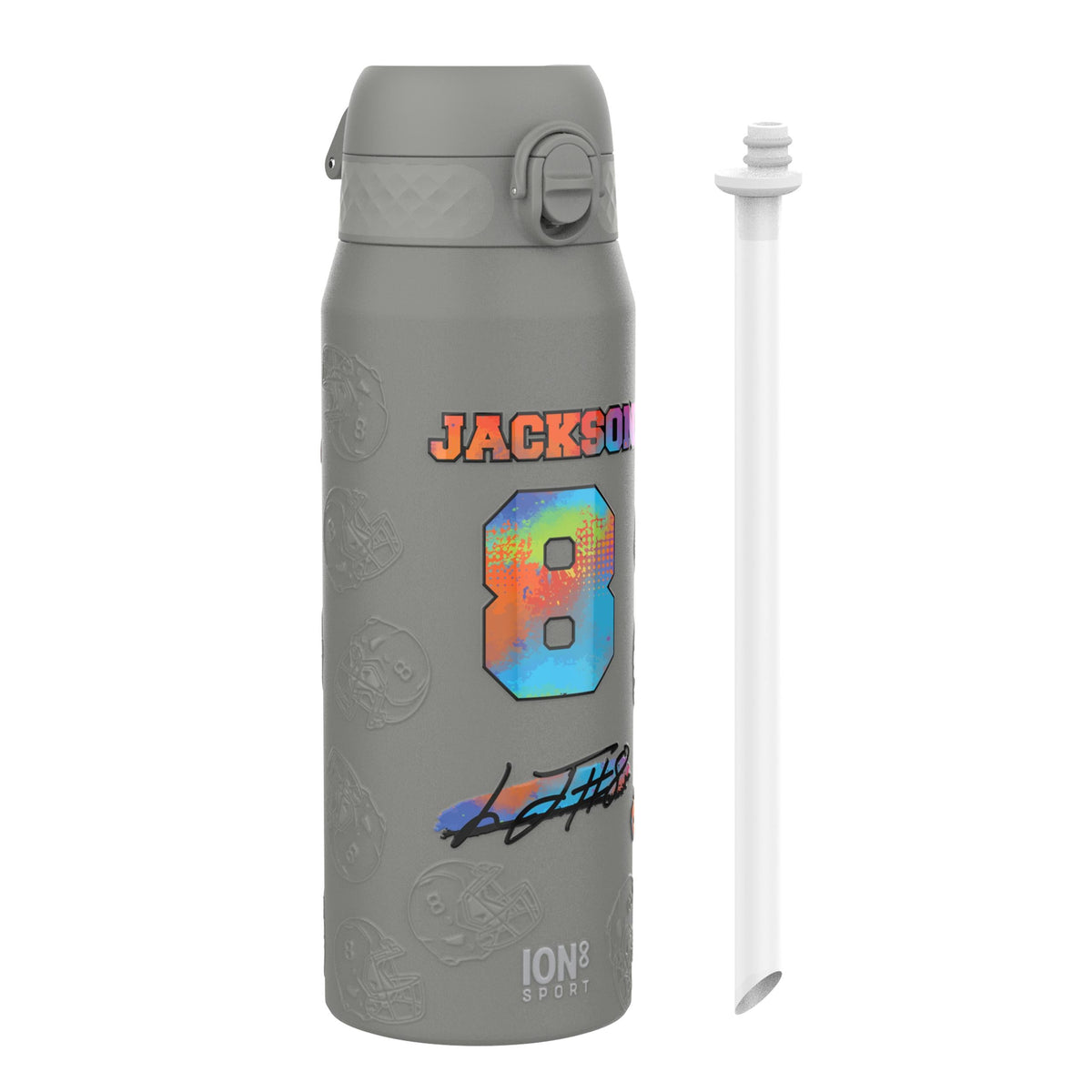 NFL x ION8, Inox isotherme, Signature Series, Lamar Jackson, 750 ml