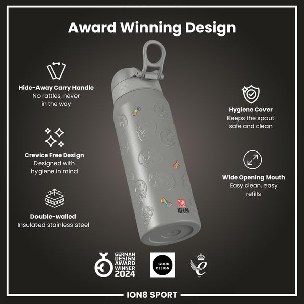NFL x ION8, Inox isotherme, Signature Series, Sauce Gardner, 750 ml