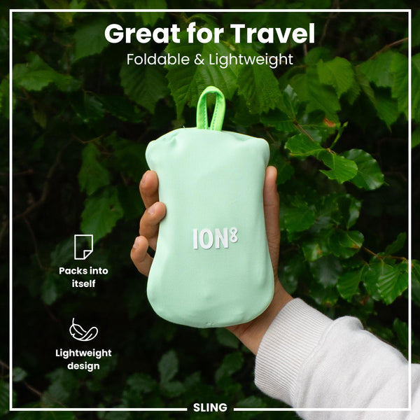 Sac bandoulière pour gourde, Vert