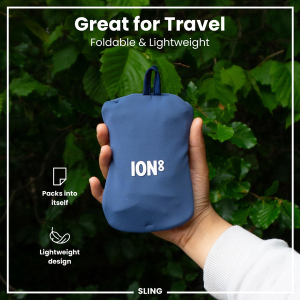 Sac bandoulière pour gourde, porte-bouteille, Navy